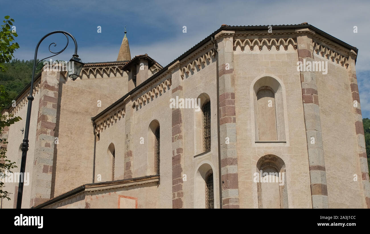 Santuario di Santa Maria dell'Assumpion in Borgo Chiese, Trento, Trentino Alto Adige, Italia. Foto Stock