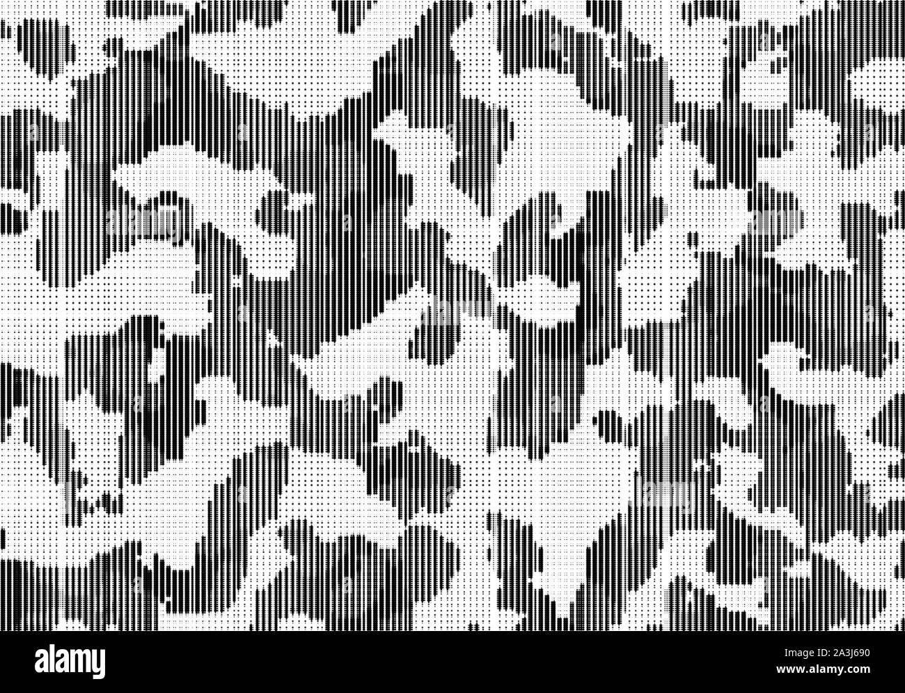 Caccia militari camouflage texture. Illustrazione Vettoriale eps10 Illustrazione Vettoriale