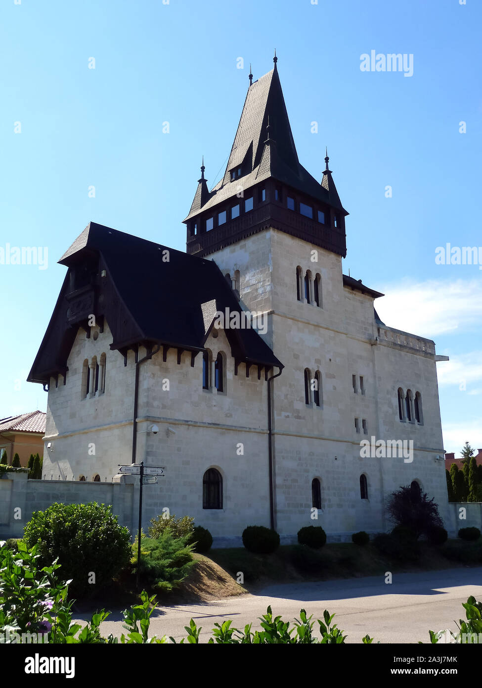 Walla Mansion, Törökbálint, Pest county, Ungheria, Magyarország, Europa Foto Stock