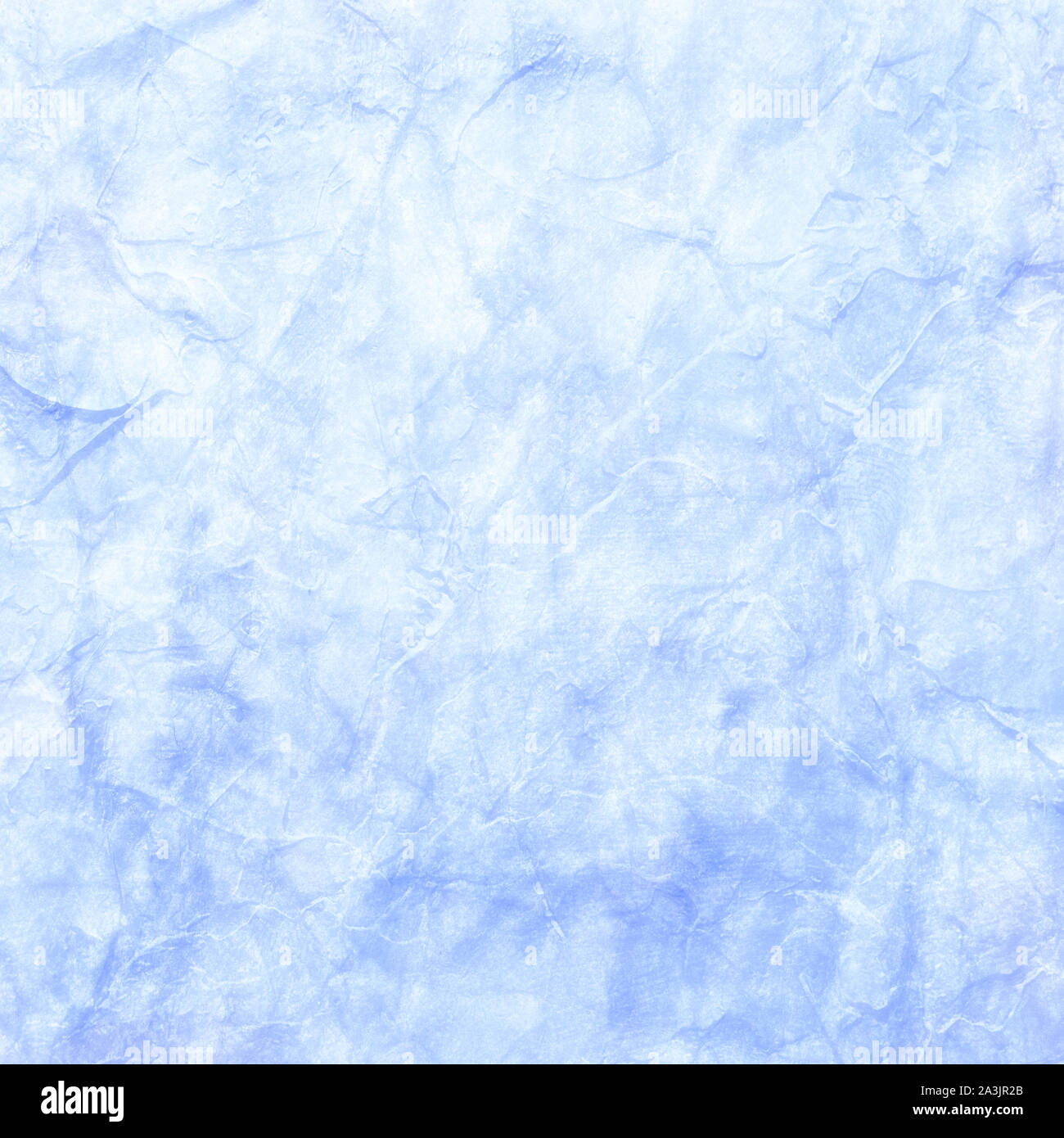 Luce di sfondo blu con marmo di colore bianco e la vecchia distressed parete di roccia e carta sgualcita texture, pastello vintage design Foto Stock