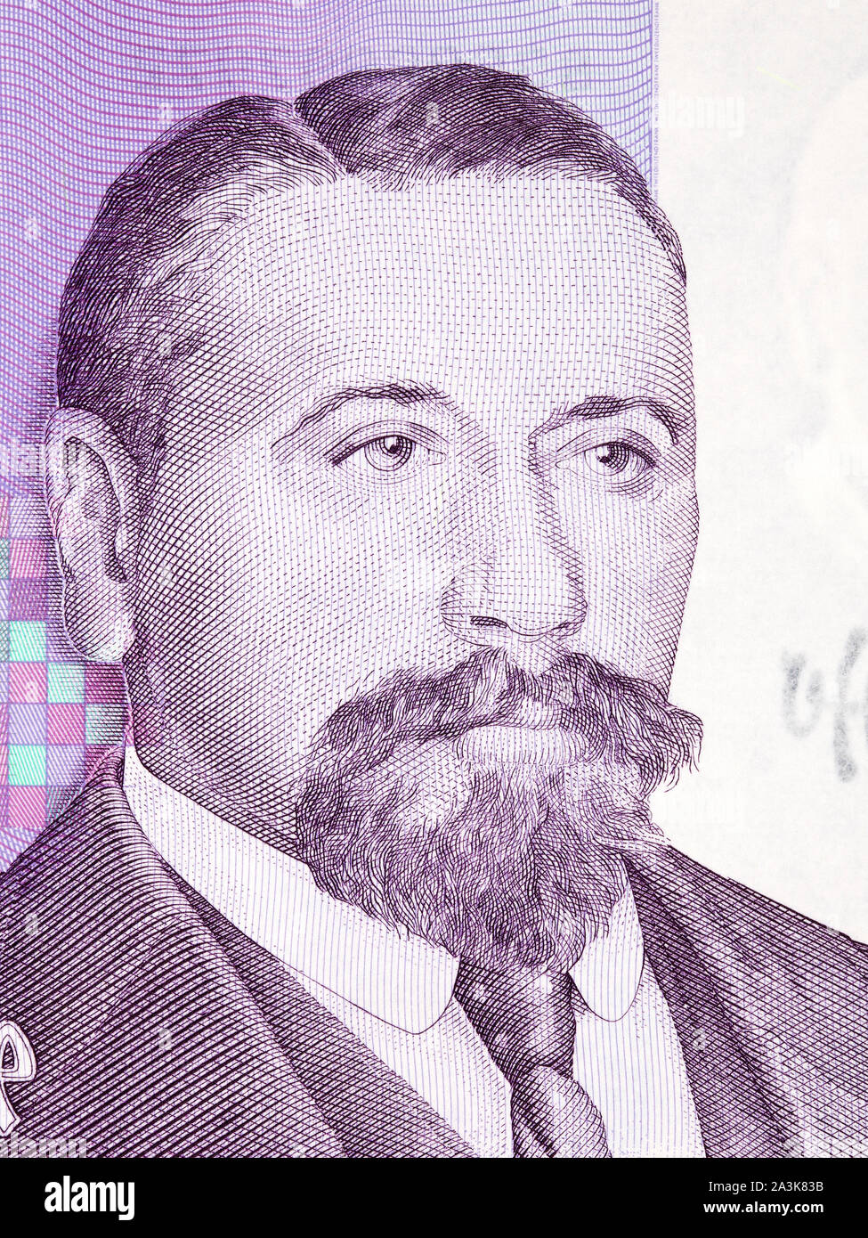 Victor Horta un ritratto dal belga Franco denaro Foto Stock