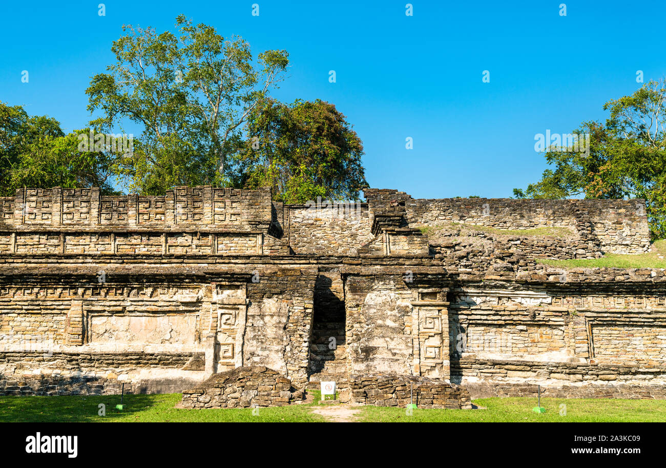 Rovine di El Tajin, un pre-colombiano sito archeologico nel sud del Messico Foto Stock