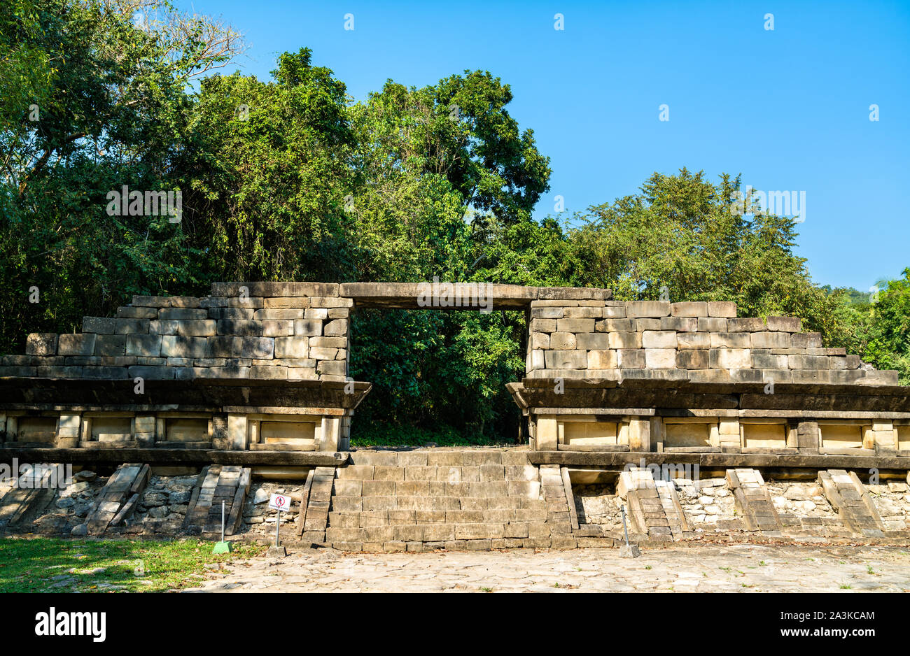 La Piramide di El Tajin, un pre-colombiano sito archeologico in Messico Foto Stock