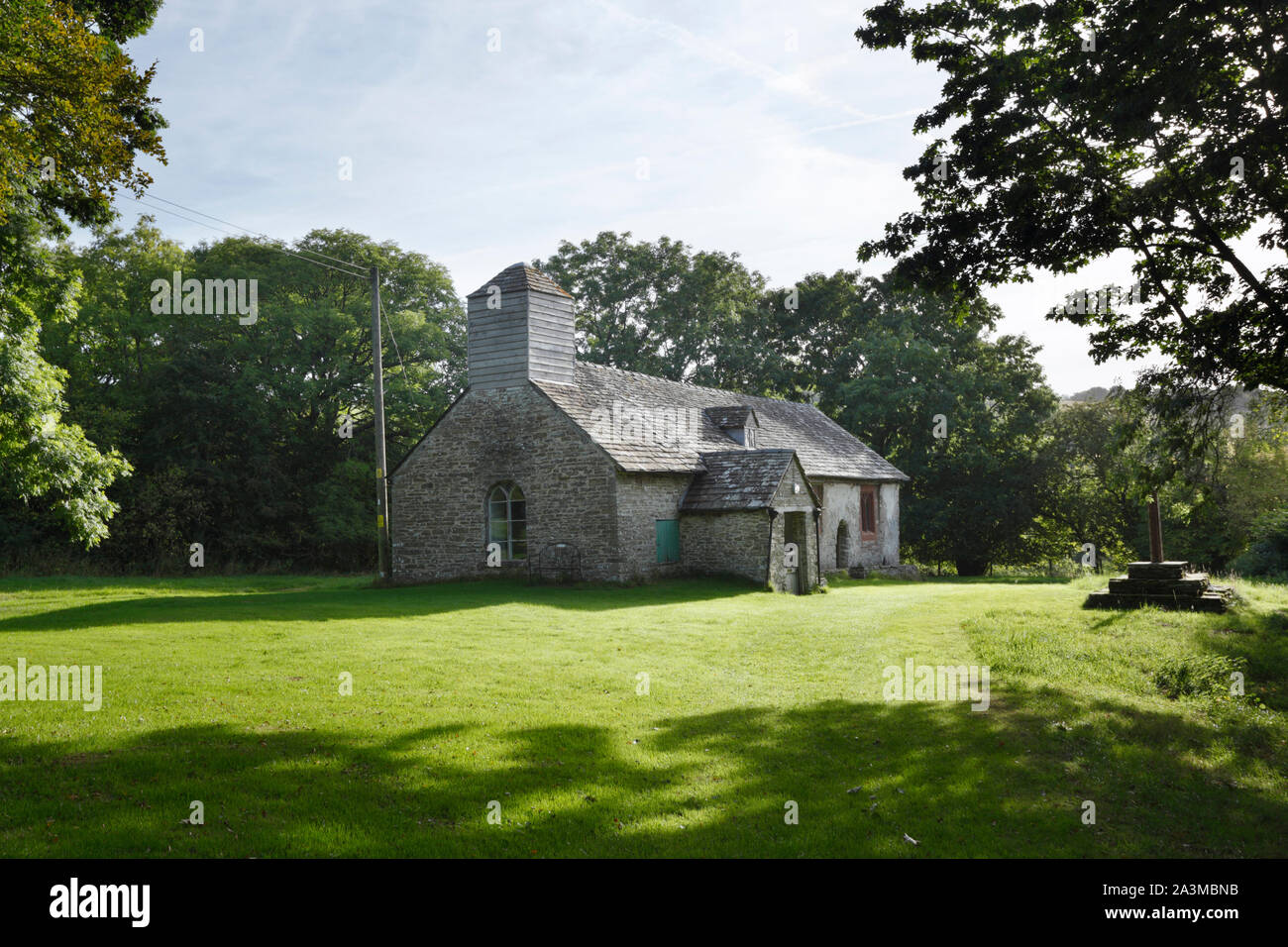 Chiesa di Santa Maria. Craswall. Herefordshire. Regno Unito. Foto Stock