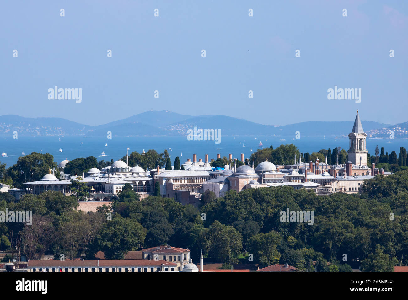 Il Palazzo di Topkapi a Istanbul Foto Stock