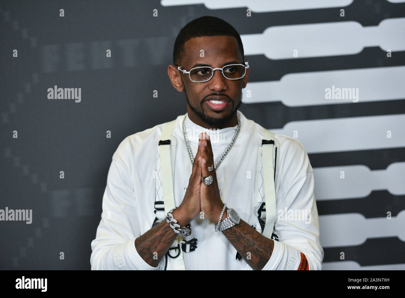 Fabolous assiste il Savage x Fenty gli arrivi durante la settimana della moda di New York presso Barclays Center il 10 settembre 2019 a New York City. Foto Stock