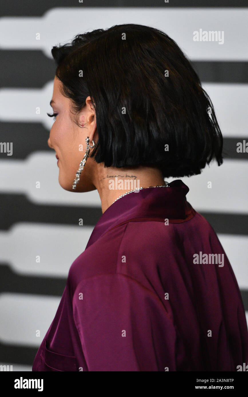 Halsey assiste il Savage x Fenty gli arrivi durante la settimana della moda di New York presso Barclays Center il 10 settembre 2019 a New York City. Foto Stock