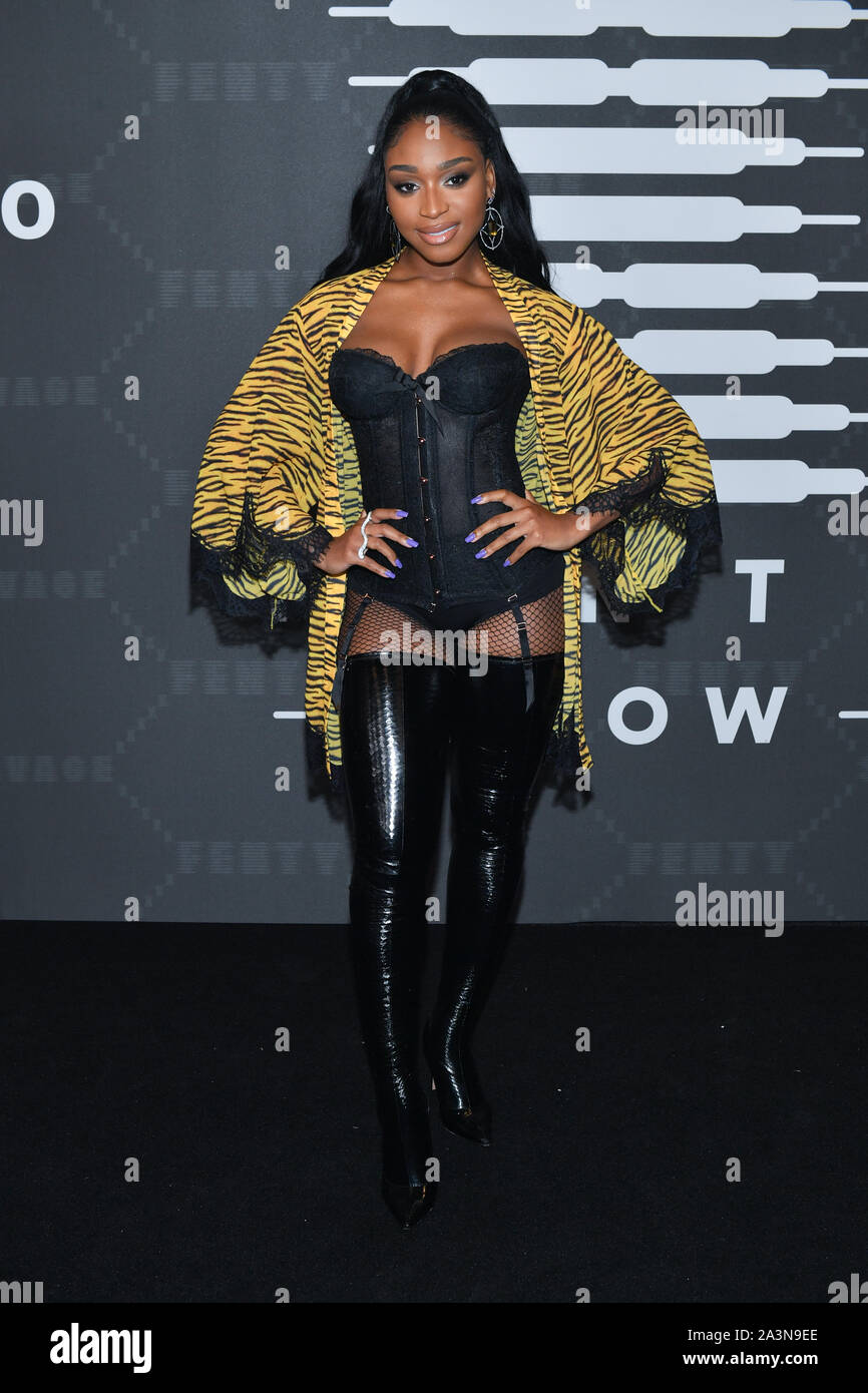 Normani assiste il Savage x Fenty gli arrivi durante la settimana della moda di New York presso Barclays Center il 10 settembre 2019 a New York City. Foto Stock