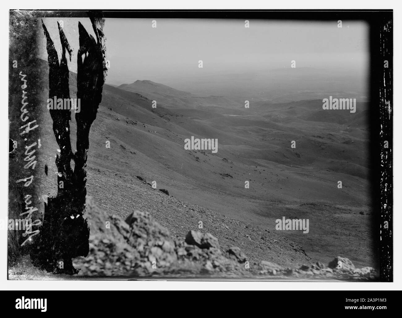 Piste di Mt. Hermon. Foto Stock