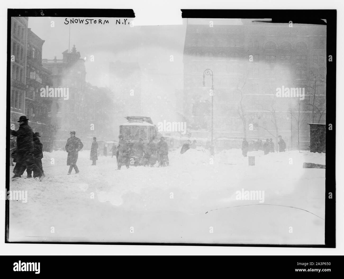 Snowbound -- N.Y., 2/14/14 Foto Stock
