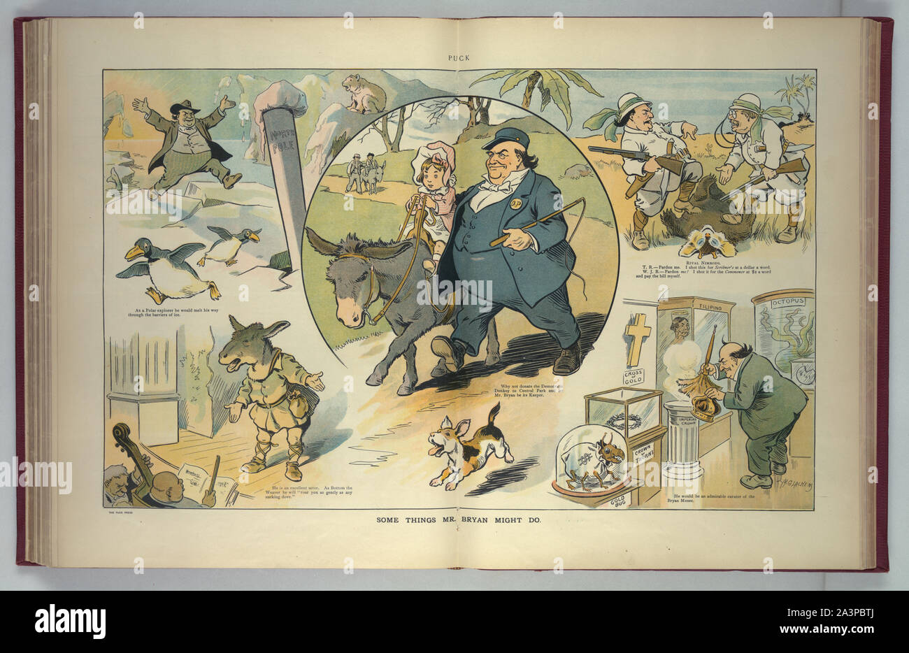 Alcune cose che il sig. Bryan potrebbe fare / L.M. Glackens. Foto Stock