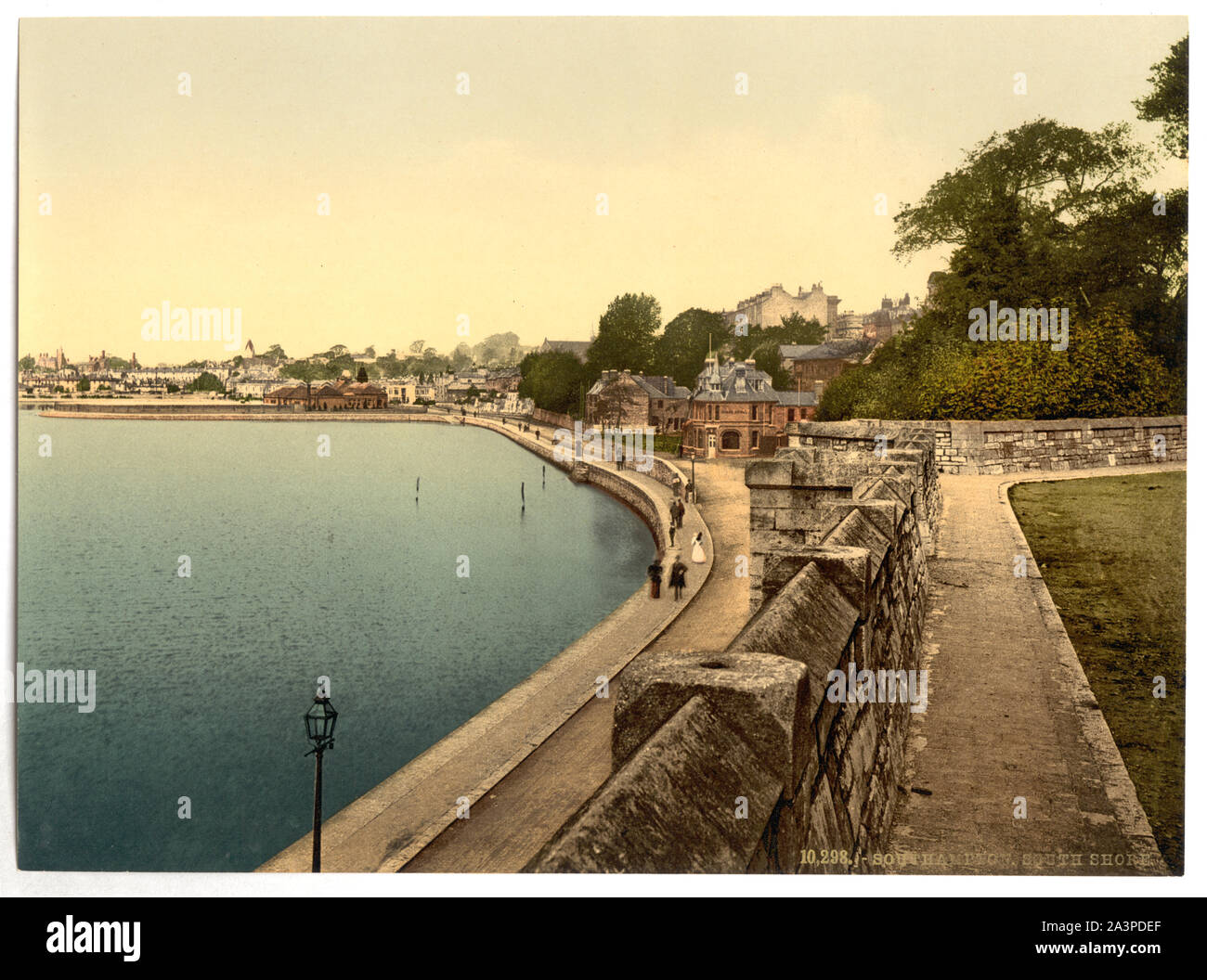 South Shore, Southampton, Inghilterra stampa n. 10298. Foto Stock