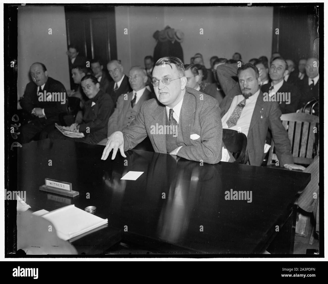 Sud Trimble, Jr., Solicitor con il Dipartimento del Commercio, figlio di Trimble, Cancelliere della casa, Merchant Marine Foto Stock