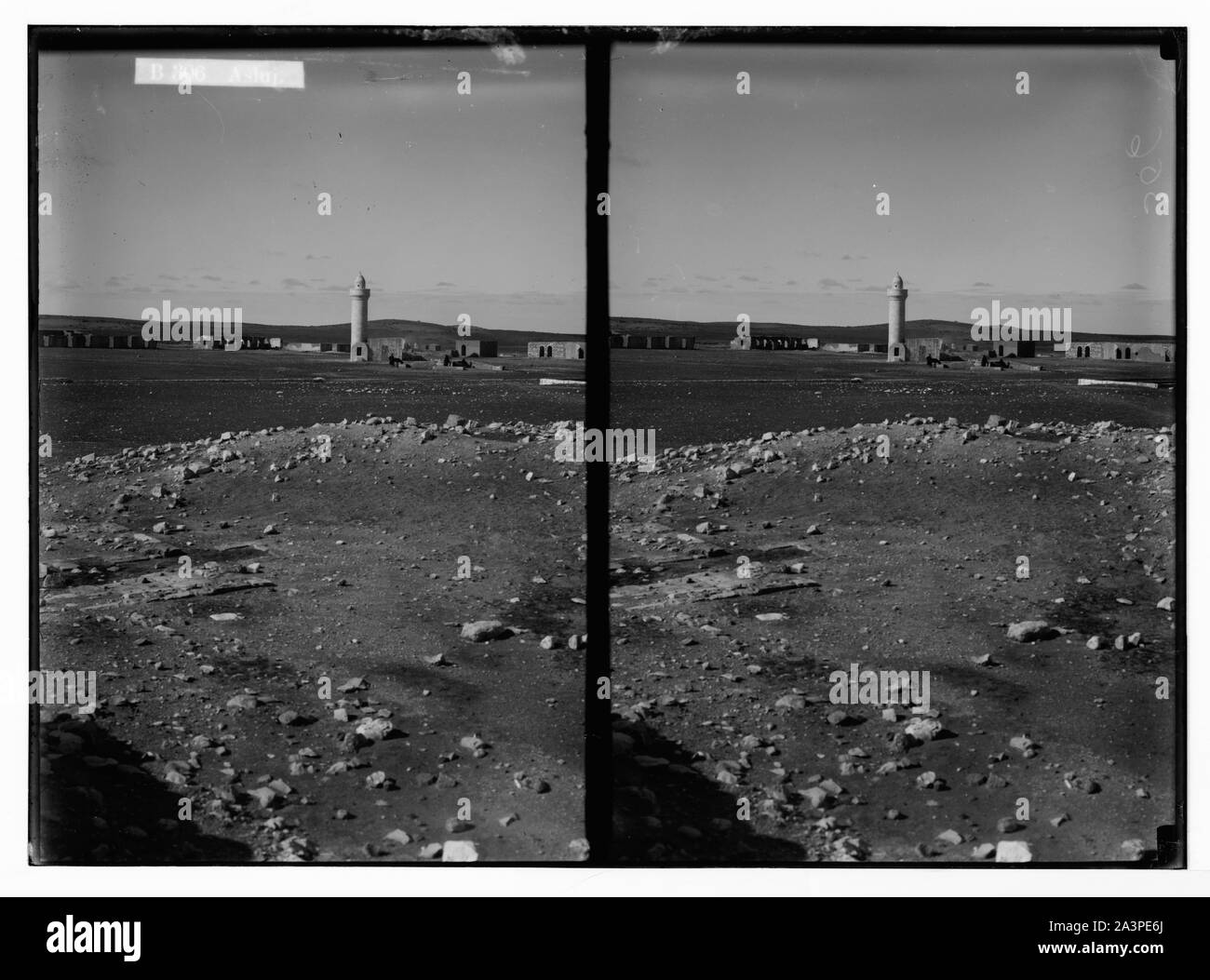 Sud della Palestina. Asluj. Foto Stock
