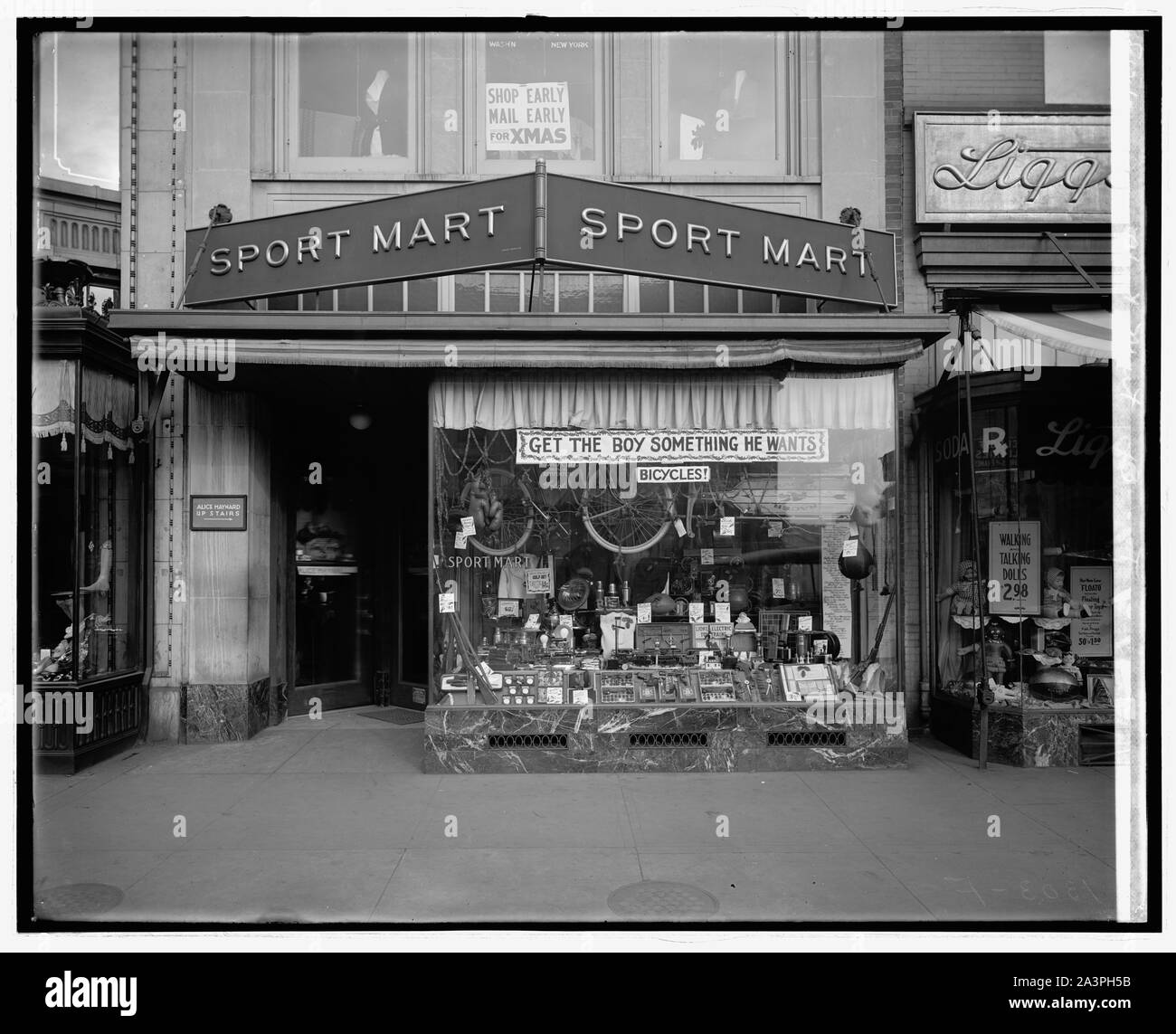 Sport Mart, 13 F, [Washington, D.C.] Foto Stock
