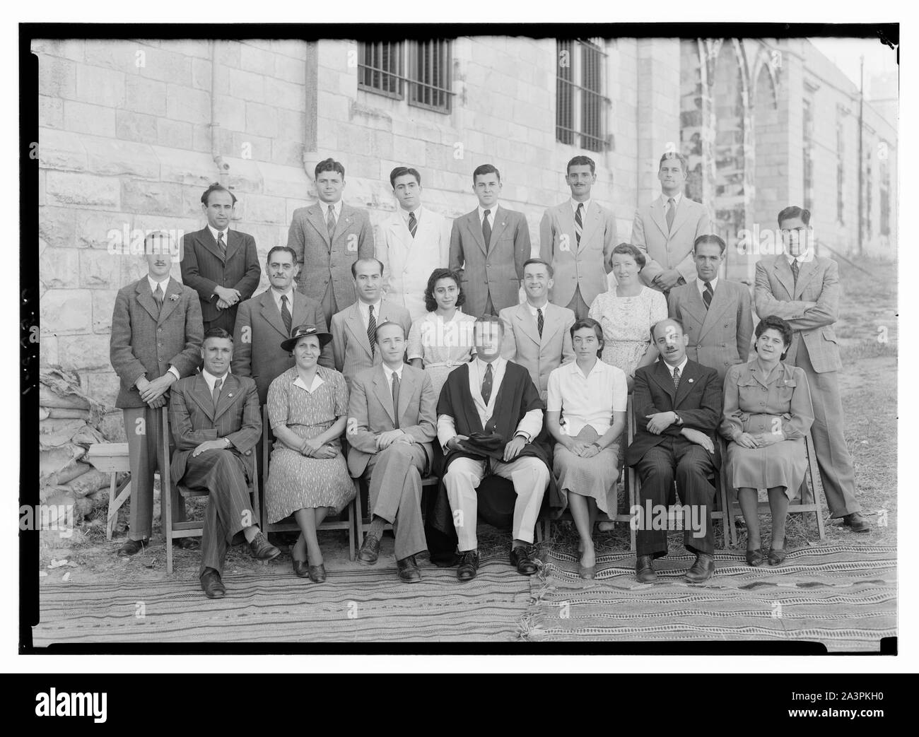 San Giorgio a gruppi scolastici, 14 Giugno '43 Foto Stock