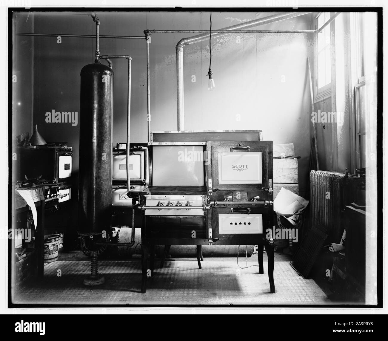 Ing. standard Co. stufa Foto Stock