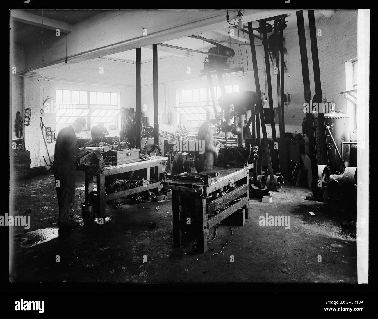 Steuarts Garage Foto Stock