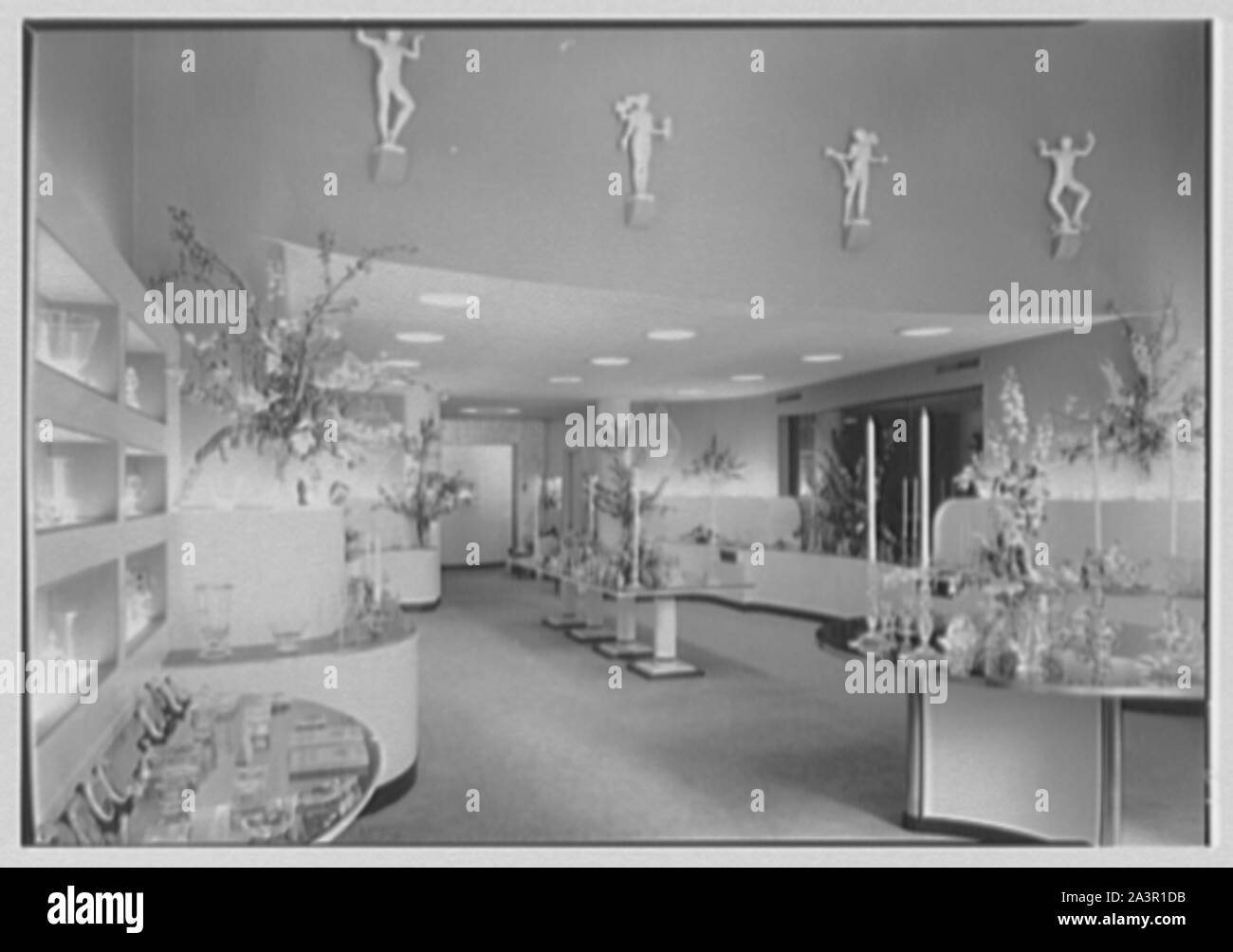 Vetro Steuben, business a 718 5th Avenue, New York City. Foto Stock