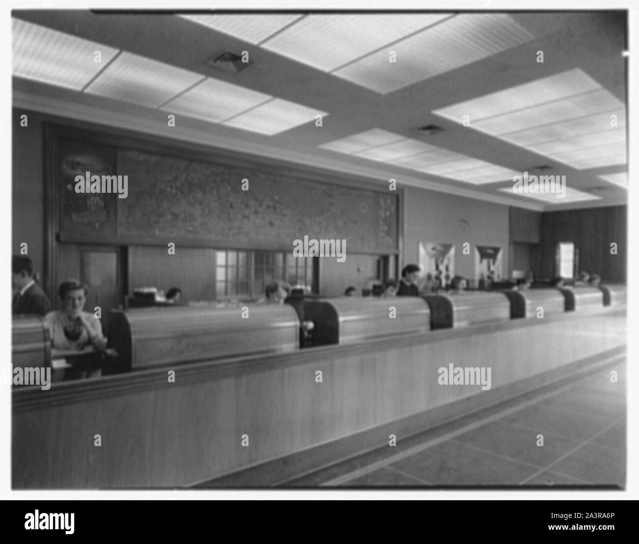 La contea di Suffolk Federal Savings, Babilonia, Long Island, New York. Foto Stock