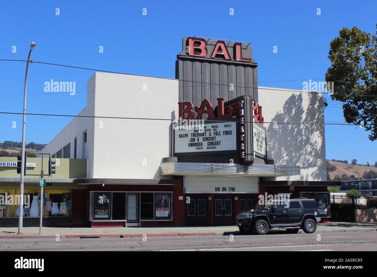 Bal Theatre, San Leandro, California Foto Stock