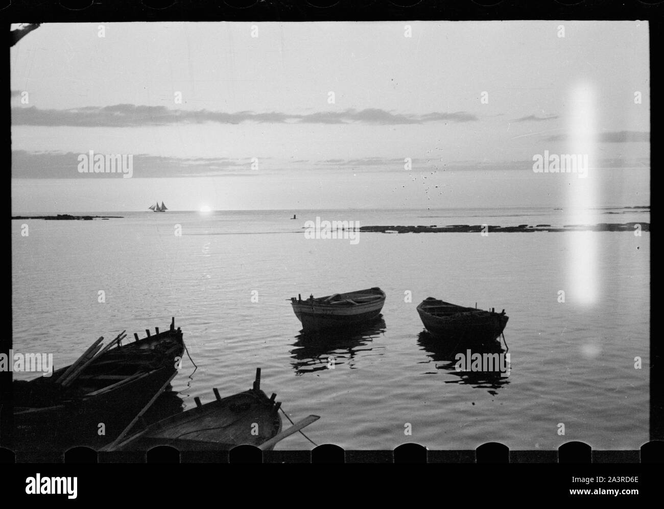 Tramonto da mina, Tripoli, Libano Foto Stock