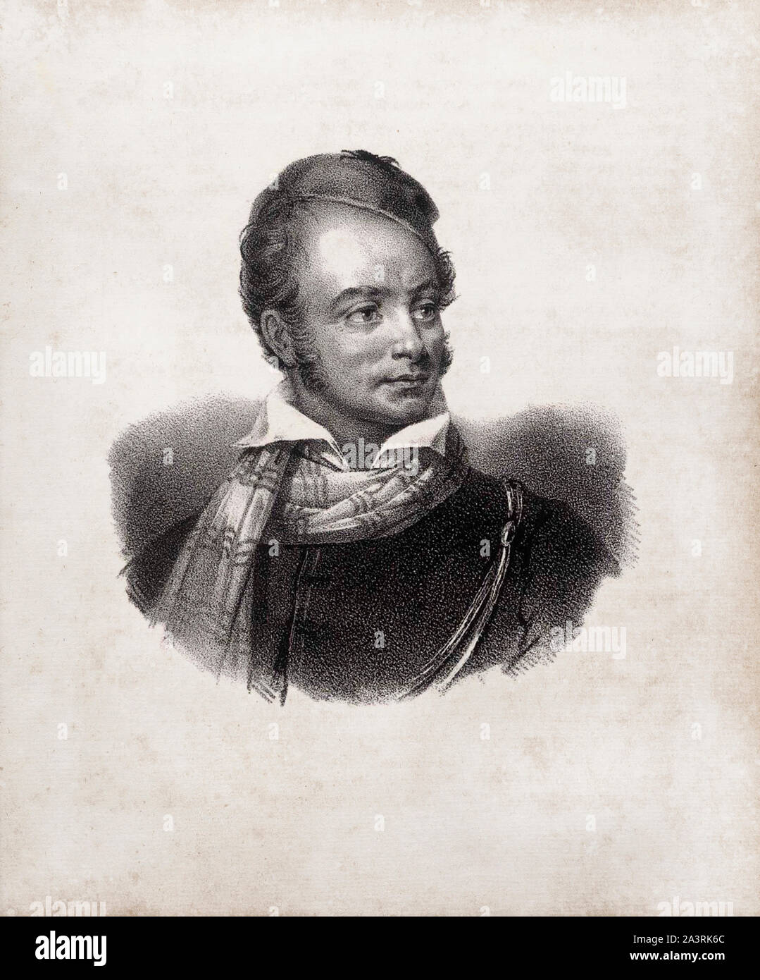 Charles Nicolas Fabvier (1782 - 1855) era un ambasciatore, generale e membro francese del Parlamento che ha giocato un ruolo distinto nella guerra greca di IO Foto Stock