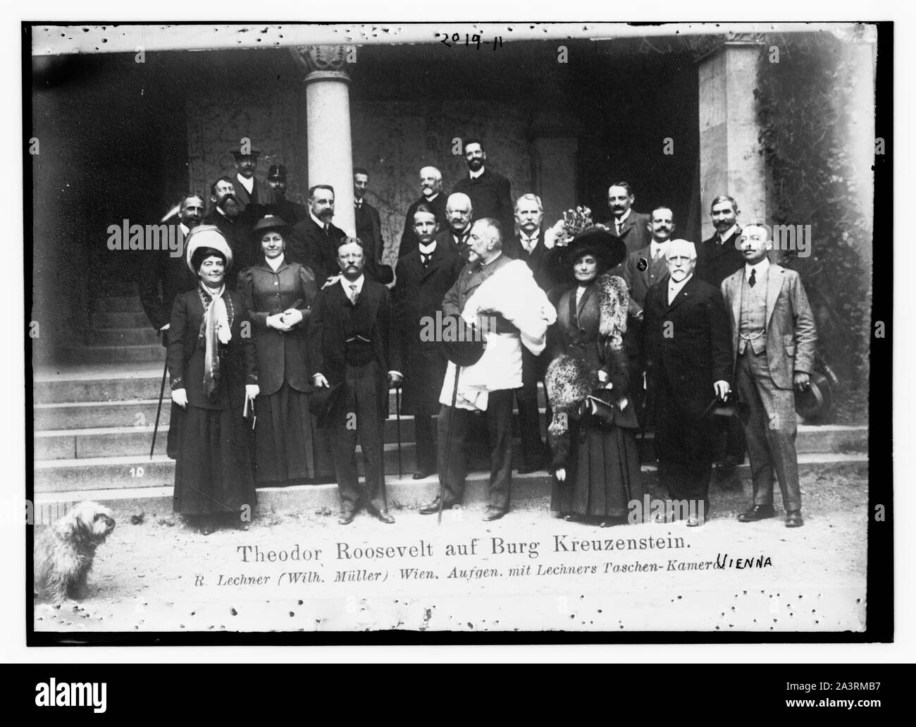T.R. [Theodore Roosevelt] in Vienna Foto Stock