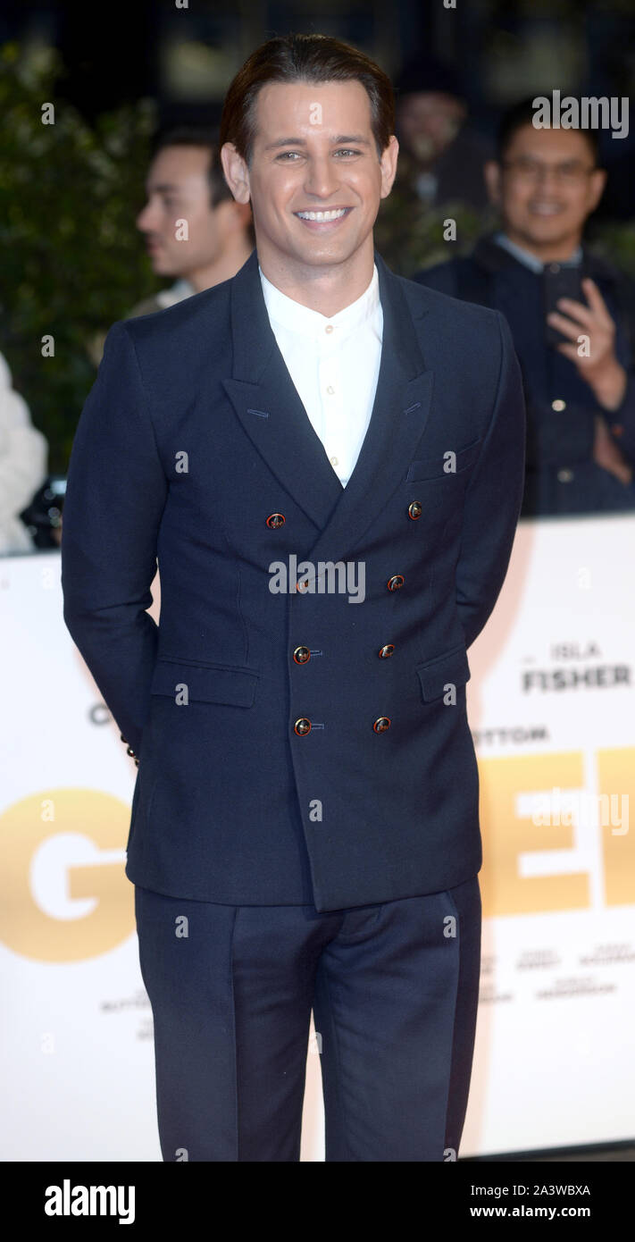 Foto deve essere accreditato ©Alpha premere 078237 09/10/2019 Ollie Locke avidità Premiere durante la 63LFF BFI London Film Festival 2019 a Londra Foto Stock