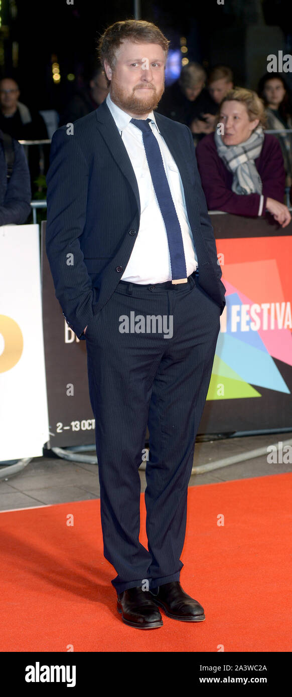 Foto deve essere accreditato ©Alpha premere 078237 09/10/2019 Tim Key avidità Premiere durante la 63LFF BFI London Film Festival 2019 a Londra Foto Stock