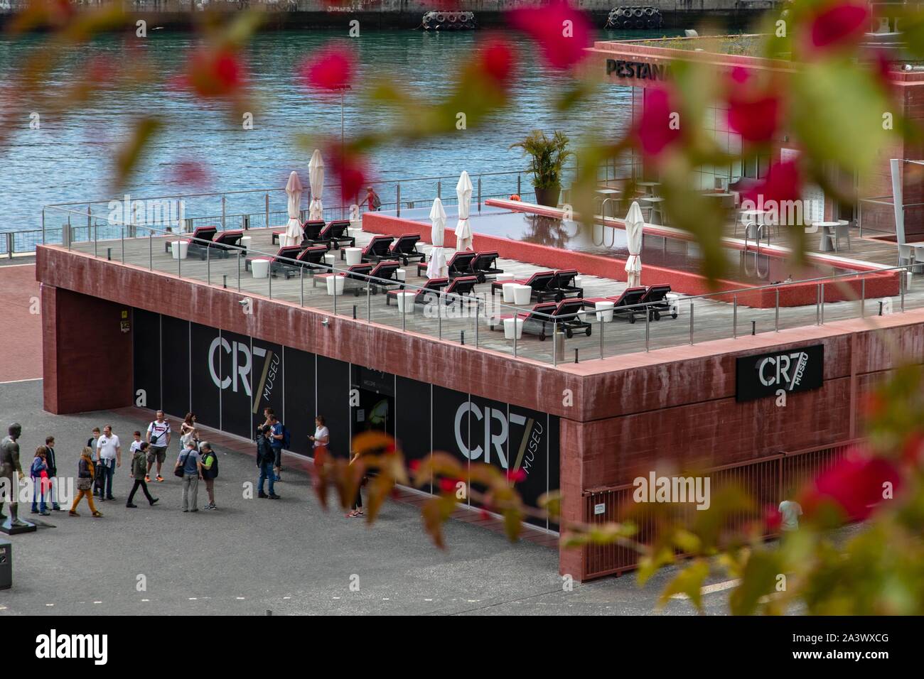 CRISTIANO RONALDO MUSEUM, Funchal, isola di Madeira, Portogallo Foto Stock