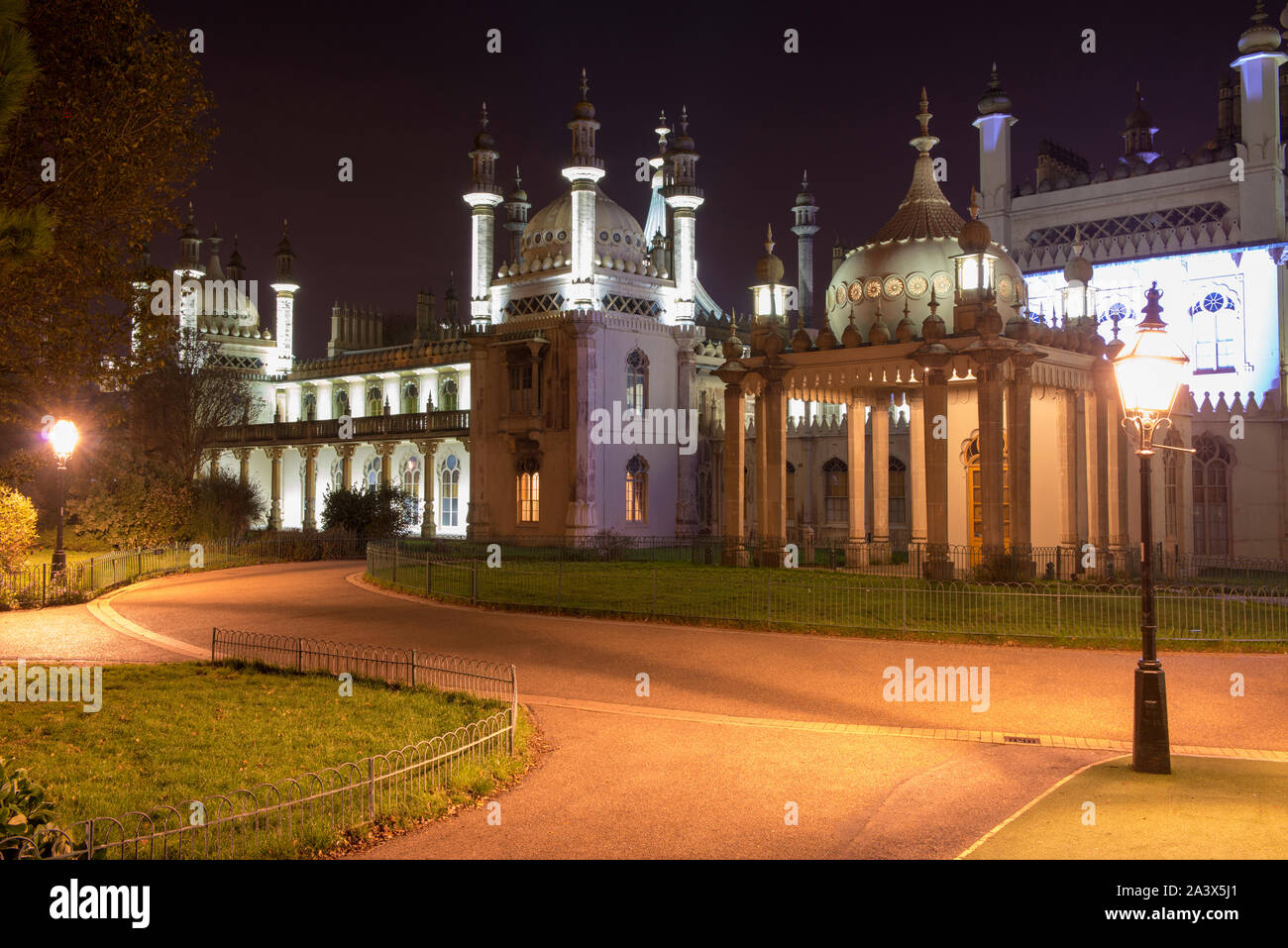 Il Royal Pavillion in Brighton, East Sussex, Inghilterra. Foto Stock