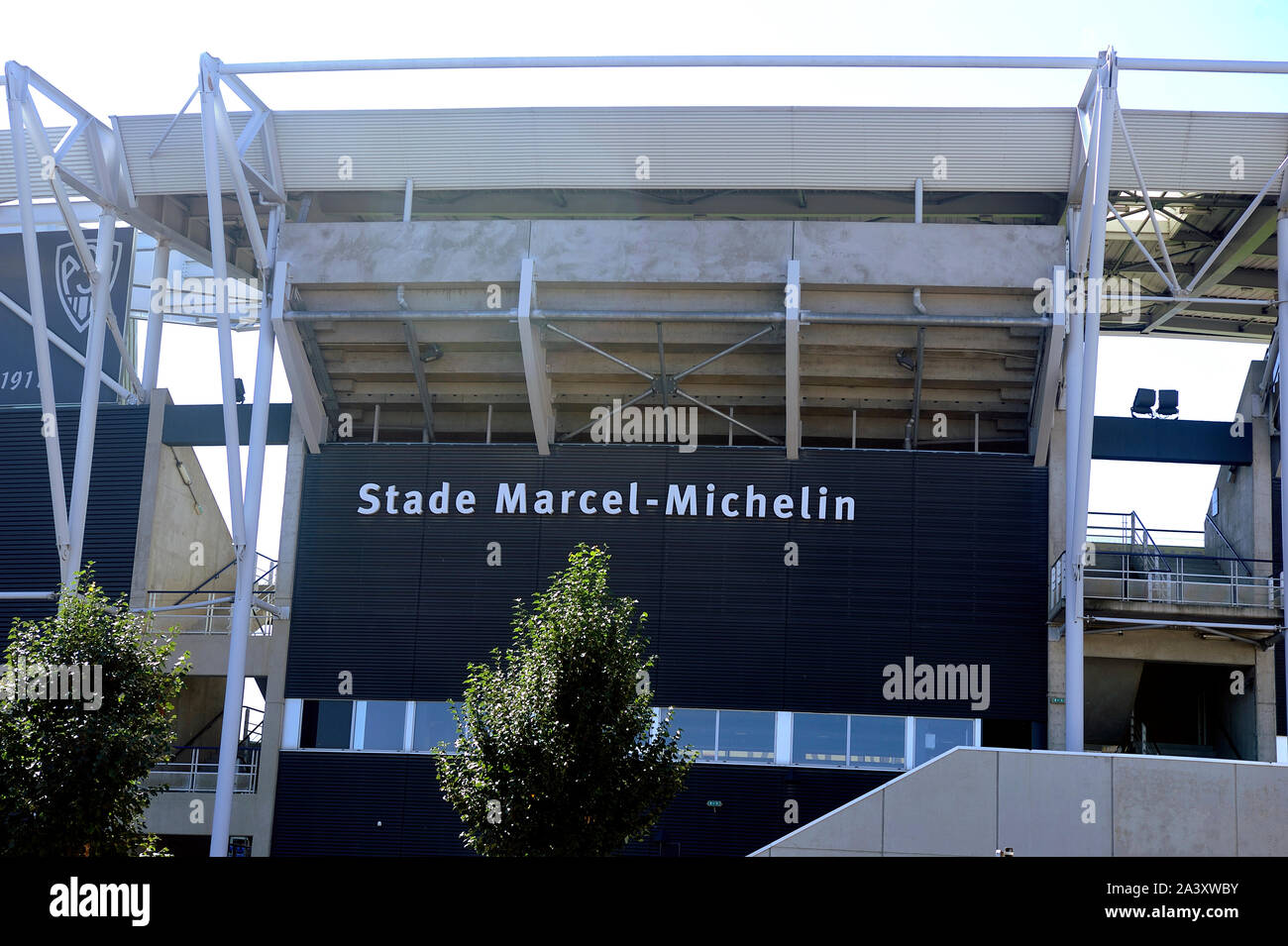 Stade de Clermont-Ferrand o Marcel Michelin Stadium che ha incoraggiato lo  sport Foto stock - Alamy