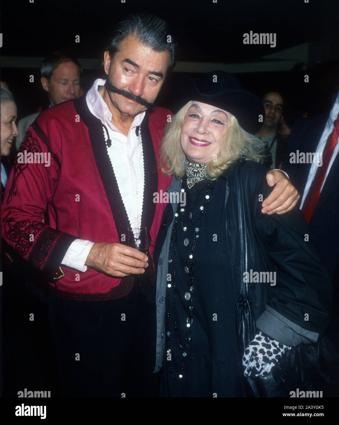 Leroy Neiman, Sylvia miglia, 1989, Foto di Michael Ferguson/il PHOTOlink / MedaPunch Foto Stock