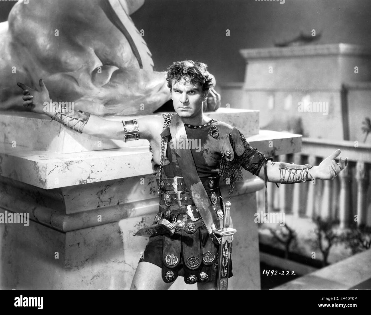 HENRY WILCOXON come Marc Antony CLEOPATRA 1934 director Cecil B. DeMILLE Foto di Ray Jones Paramount Pictures Foto Stock