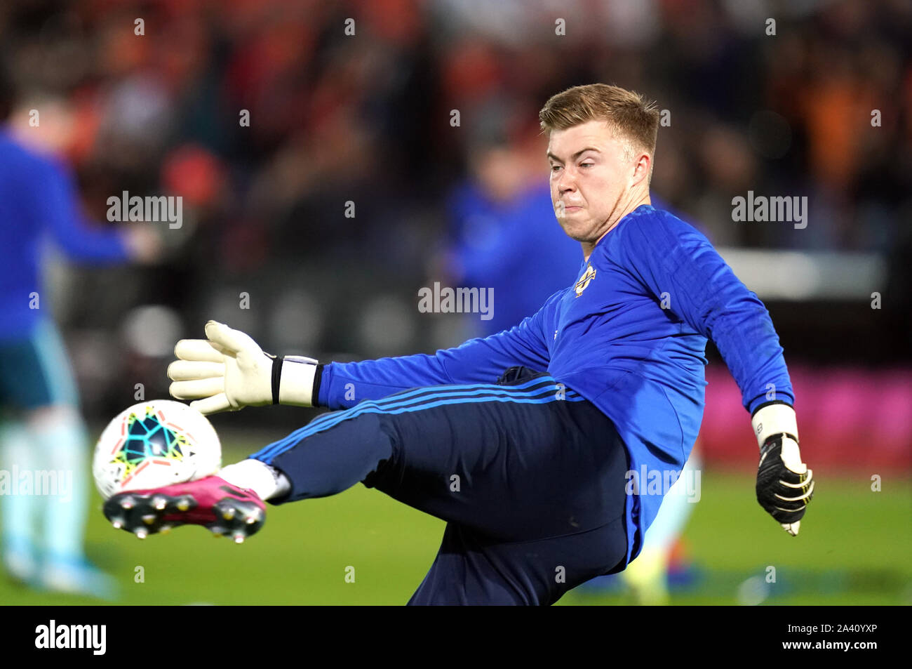 Irlanda del Nord il portiere Bailey Peacock-Farrell Foto Stock