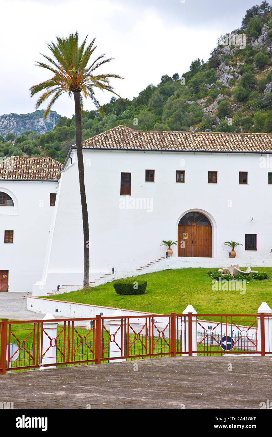 Antiguo Convento de Capuchinos. A Ubrique. Sierra de Cadiz. Ruta Pueblos Blancos. Provincia Cadice. Andalusia. España Foto Stock