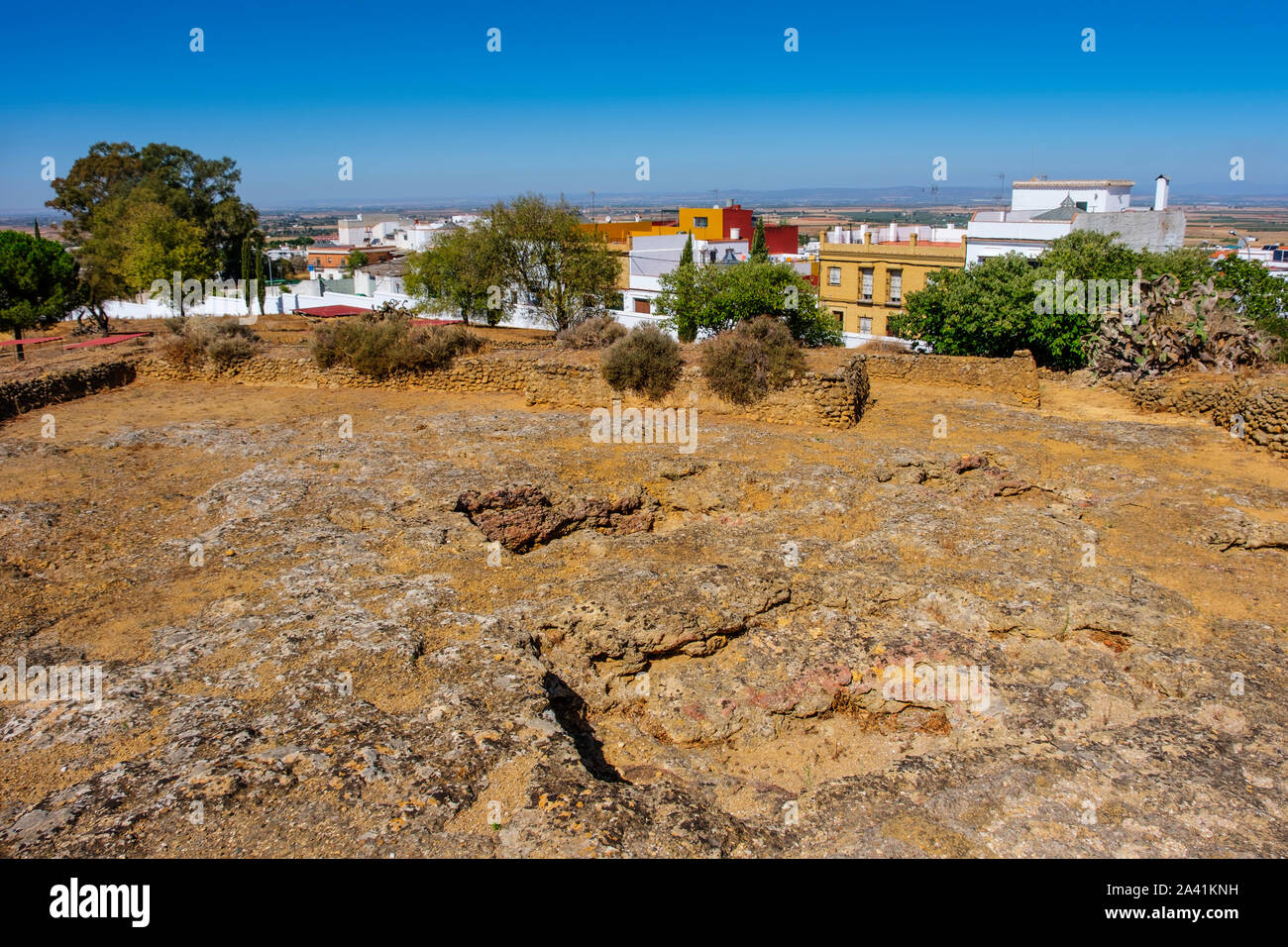 Necropoli romana, sito archeologico di Carmona. Provincia di Siviglia. Southern Andalusia, Spagna. Europa Foto Stock