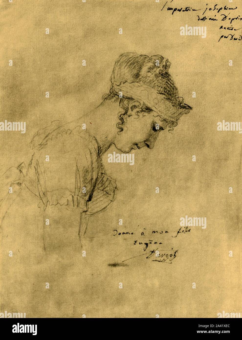 David Napoleone nel suo studio