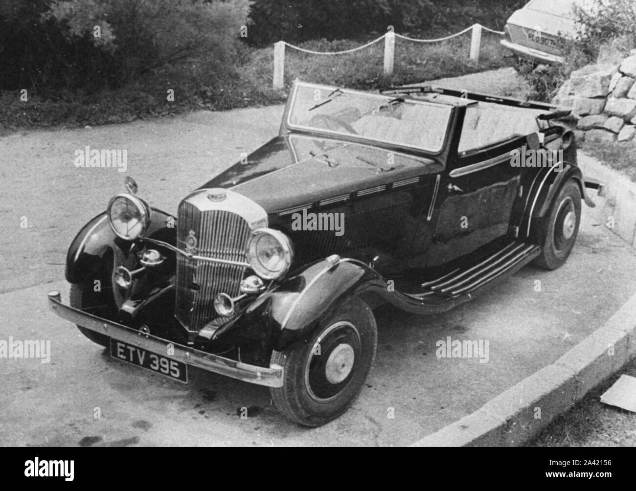 1937 Brough Superior 6 cil cabriolet. Foto Stock