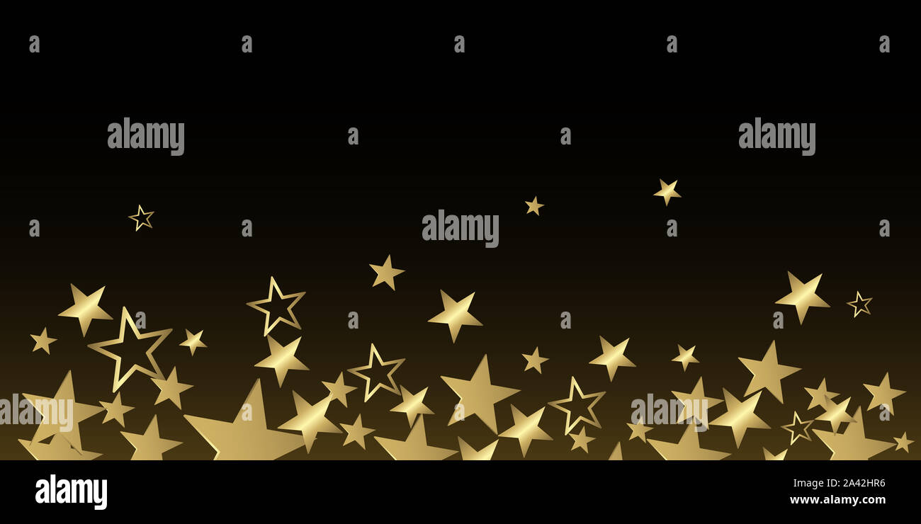 Natale glitter stelle disegno astratto vettore completo banner Foto Stock