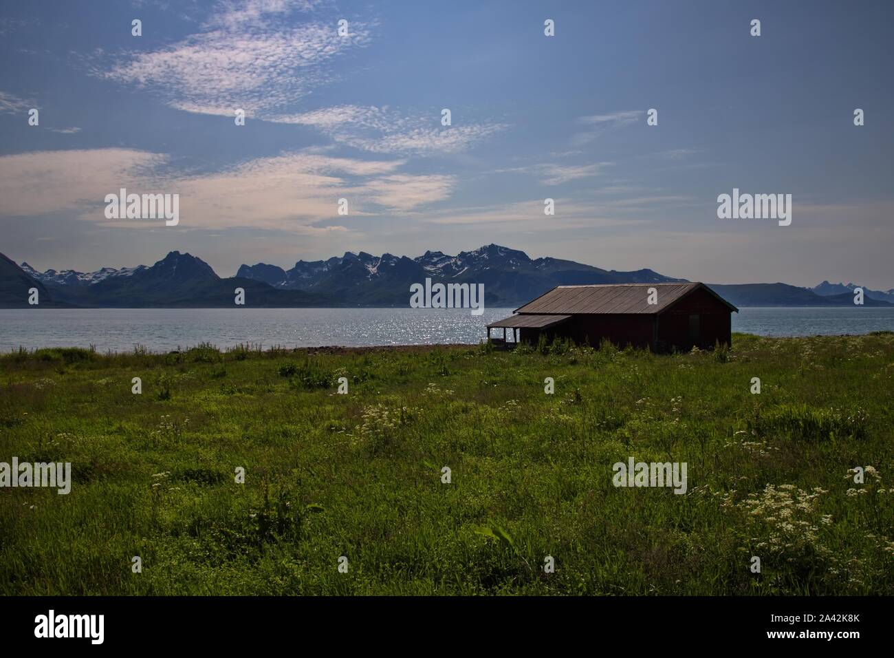 Isole Lofoten in Norvegia Foto Stock