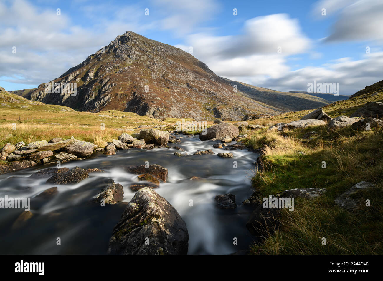 Parco Nazionale di Snowdonia paesaggio panoramico Foto Stock