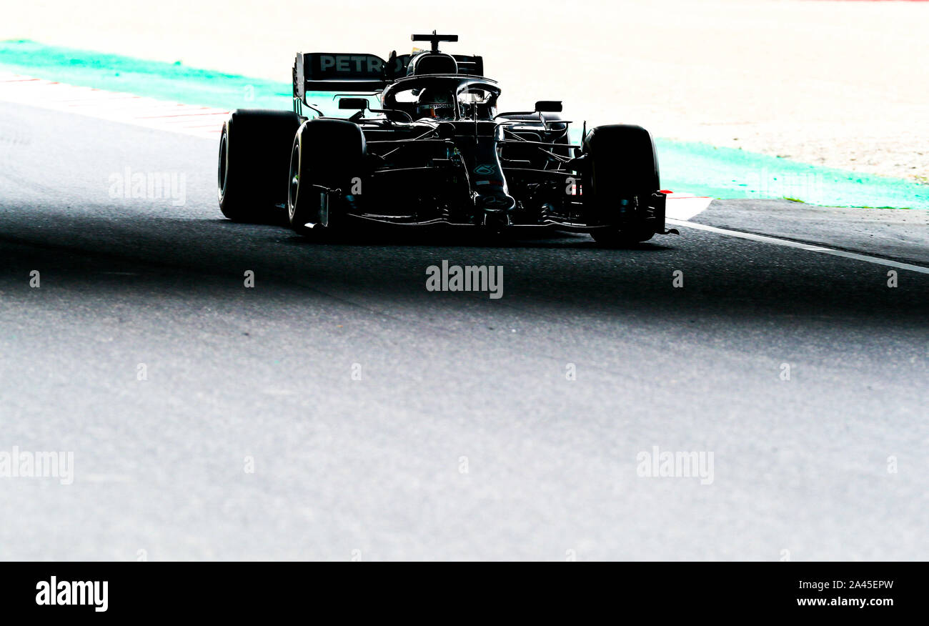 Suzuka, in Giappone. Undicesimo oct, 2019. Motorsports: FIA Formula One World Championship 2019, il Gran Premio del Giappone, #44 Lewis Hamilton (GBR, Mercedes AMG Petronas Motorsport), Credit: dpa/Alamy Live News Foto Stock