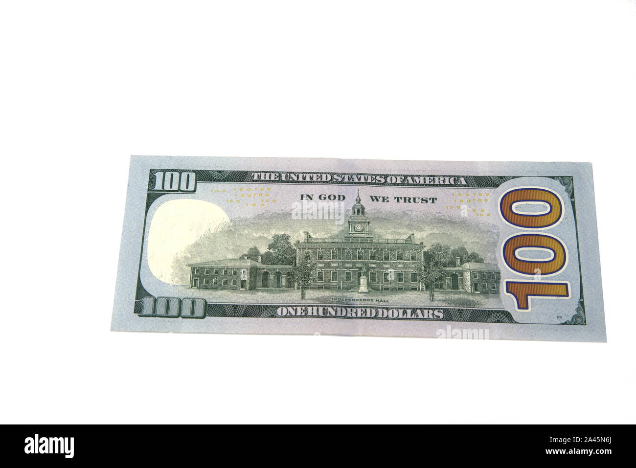 Dollari americani vicino. Sfondo di dollari Foto Stock