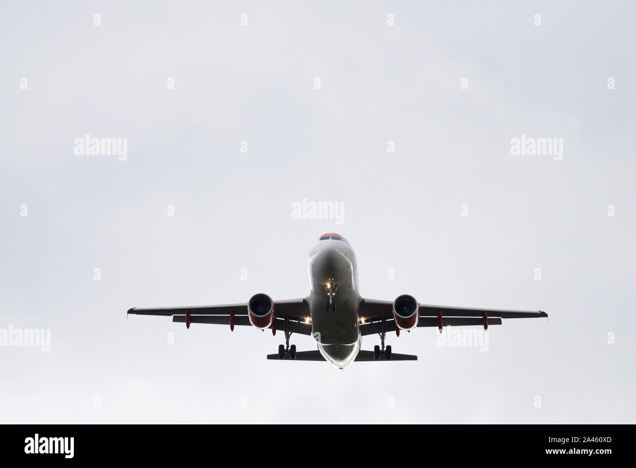 Compagnia aerea a basso costo EasyJet aeromobile Airbus A319-111 di Danzica, Polonia. 3 ottobre 2019 © Wojciech Strozyk / Alamy Stock Photo Foto Stock