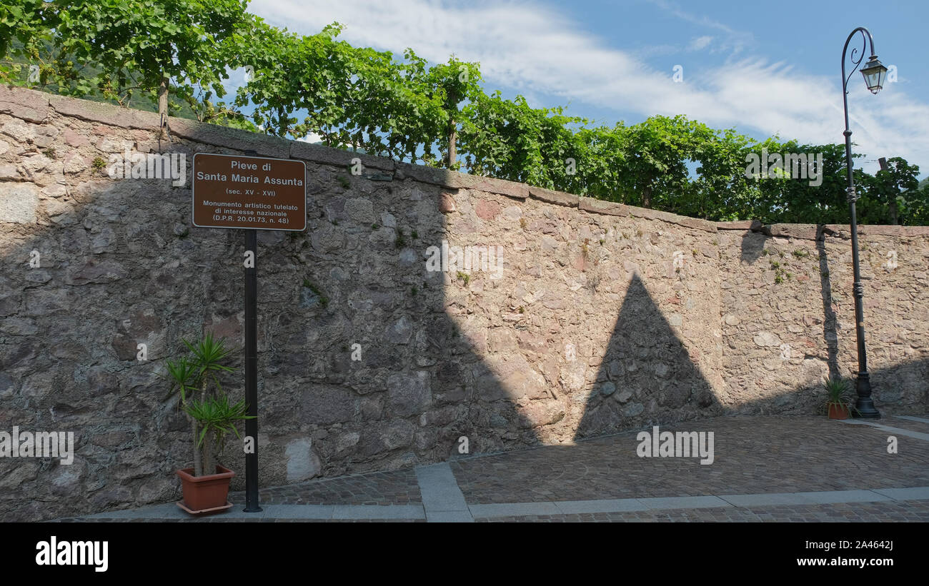 Santuario di Santa Maria dell'Assumpion in Borgo Chiese, Trento, Trentino Alto Adige, Italia. Foto Stock