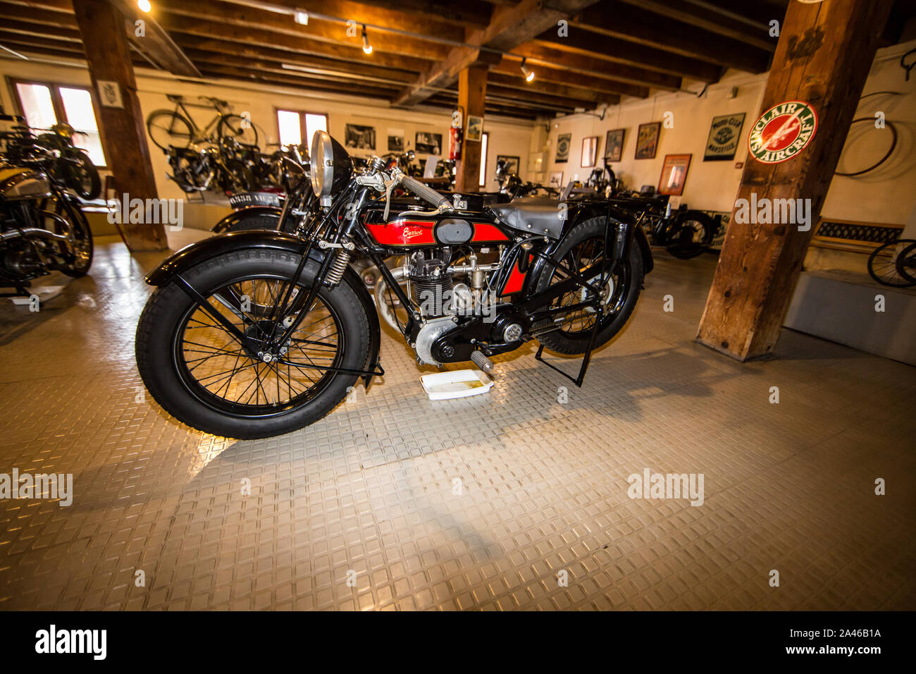 Marsiglia (Francia) Musée de la moto - Motorcycle Museum Foto Stock