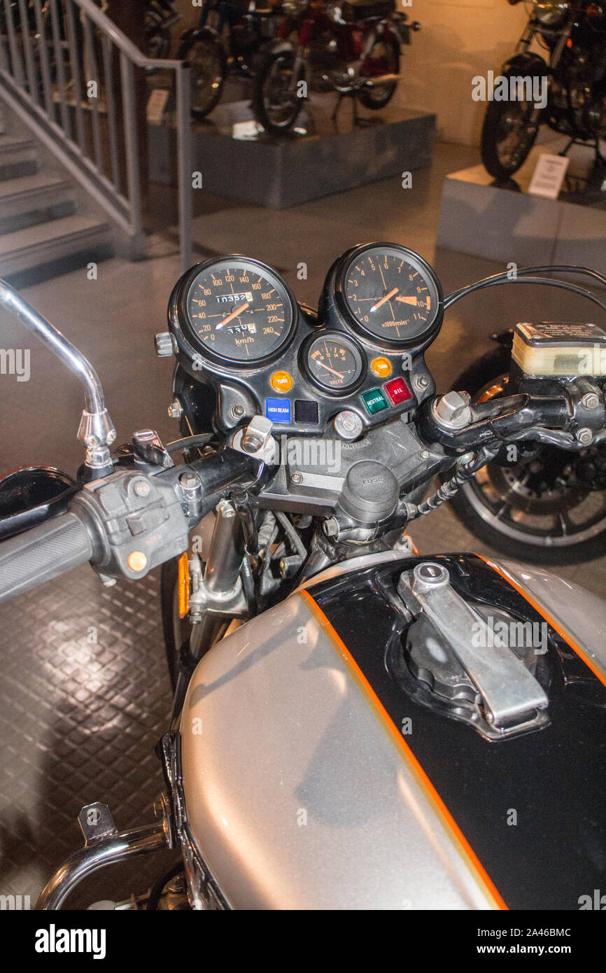 Marsiglia (Francia) Musée de la moto - Motorcycle Museum : Honda 6cil CBX 1000cc 1978-1984 (Giapponese) Foto Stock