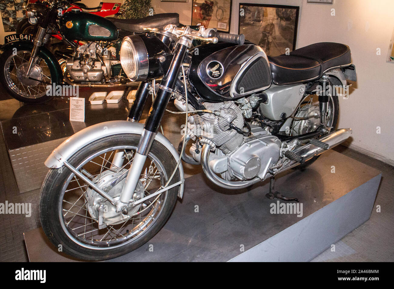 Marsiglia (Francia) Musée de la moto - Motorcycle Museum . Honda 300 1966 (Giapponese) Foto Stock